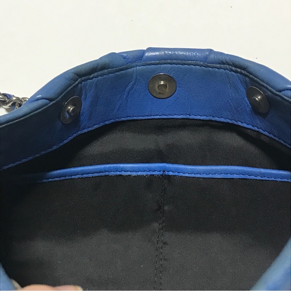 Vintage Leather Italy Space Style Concept Women’s Purse Handbag Shoulder Bag - Picture 7 of 9